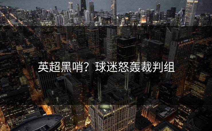英超黑哨？球迷怒轰裁判组